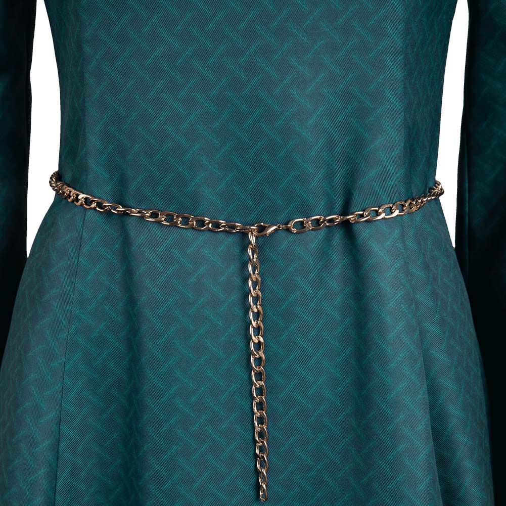 House of The Dragon Saision 2 Alicent Hightower Tenue Verte Cosplay Costume