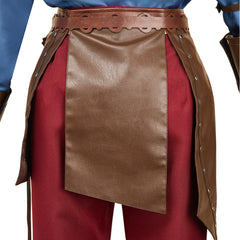 How to Train Your Dragon(2025) Astrid Tenue Bleue et Rouge Cosplay Costume