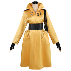 Hunger Games: L'Aurore de la Moisson(2026) Drusilla Robe Jaune Cosplay Costume