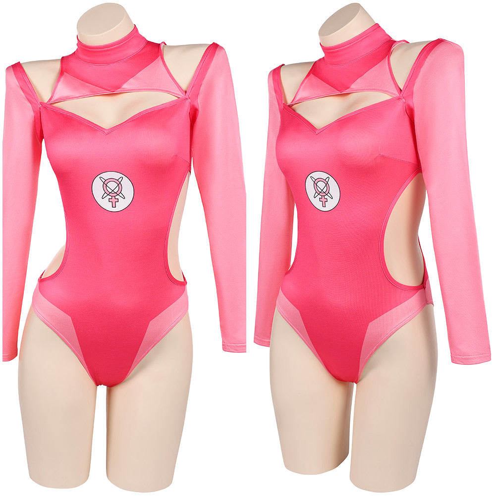 Invincible Saison 3(2025) Atom Eve Maillot de Bain One Piece Cosplay Costume Design Original