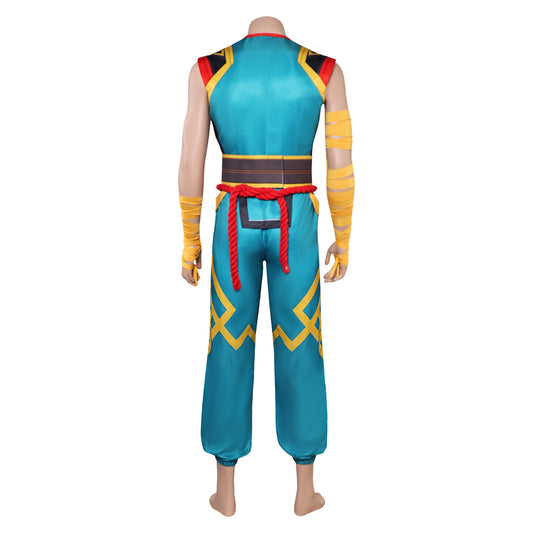 Iron Fist Tenue Verte Cosplay Costume