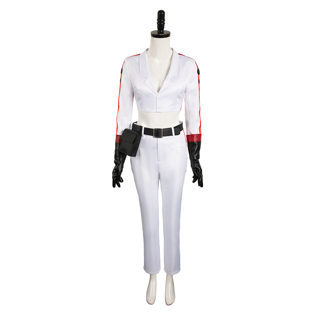 Jeu Fallout 4 Nuka-Girl Tenue Blanche Cosplay Costume