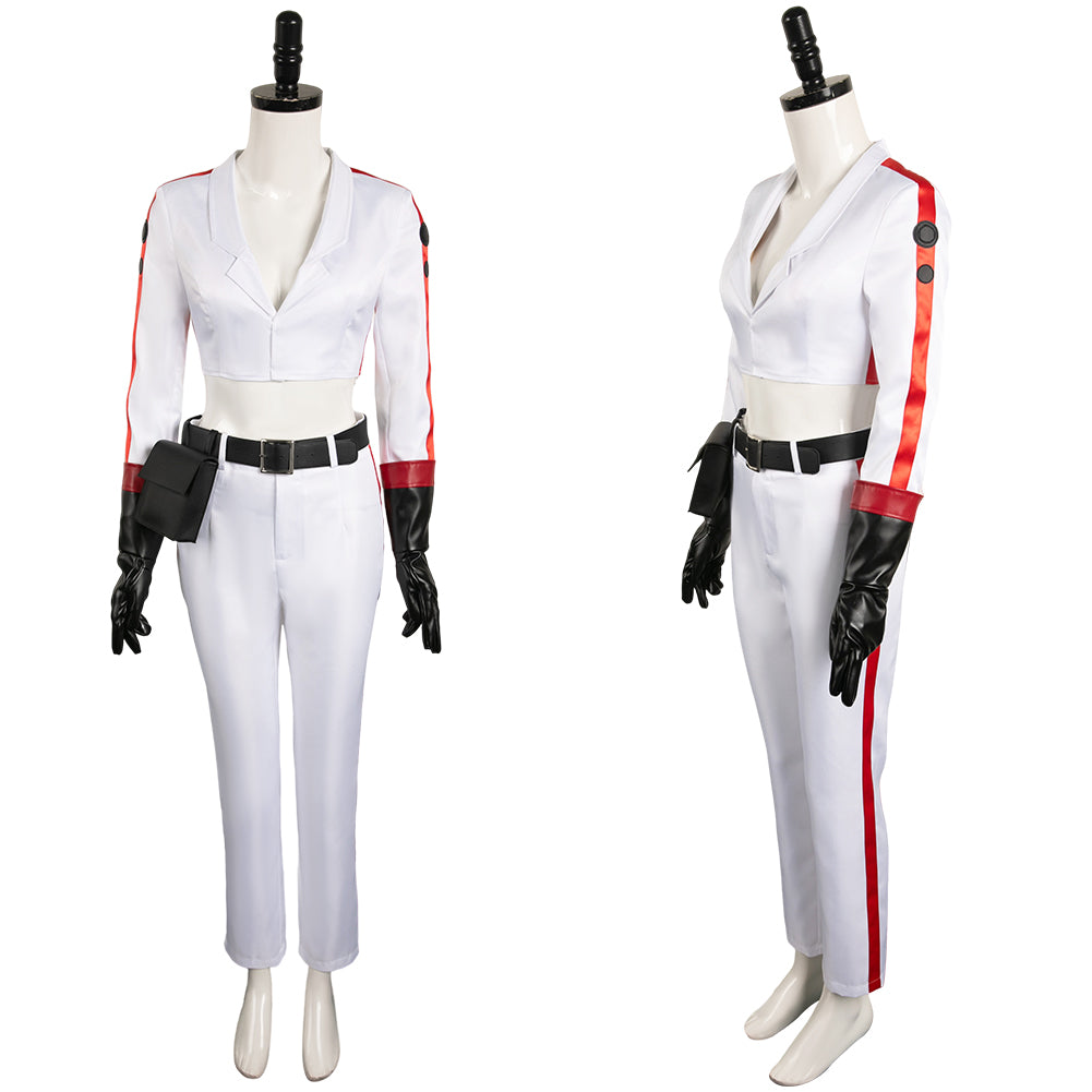 Jeu Fallout 4 Nuka-Girl Tenue Blanche Cosplay Costume