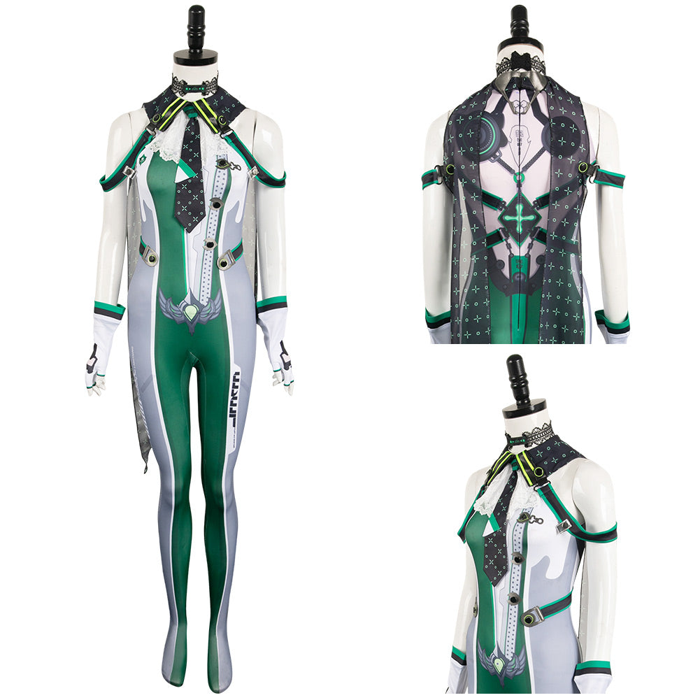 Jeu Stellar Blade(2024) Eve Tenue Verte Cosplay Costume