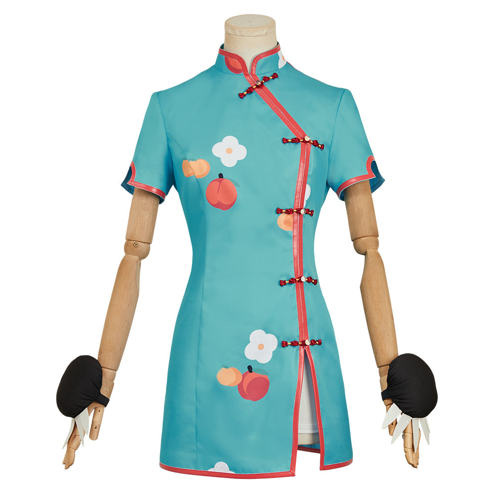 Jibaku Shōnen Hanako-Kun 2(2025) Yashiro Nene Cheongsam Court Bleu Cosplay Costume