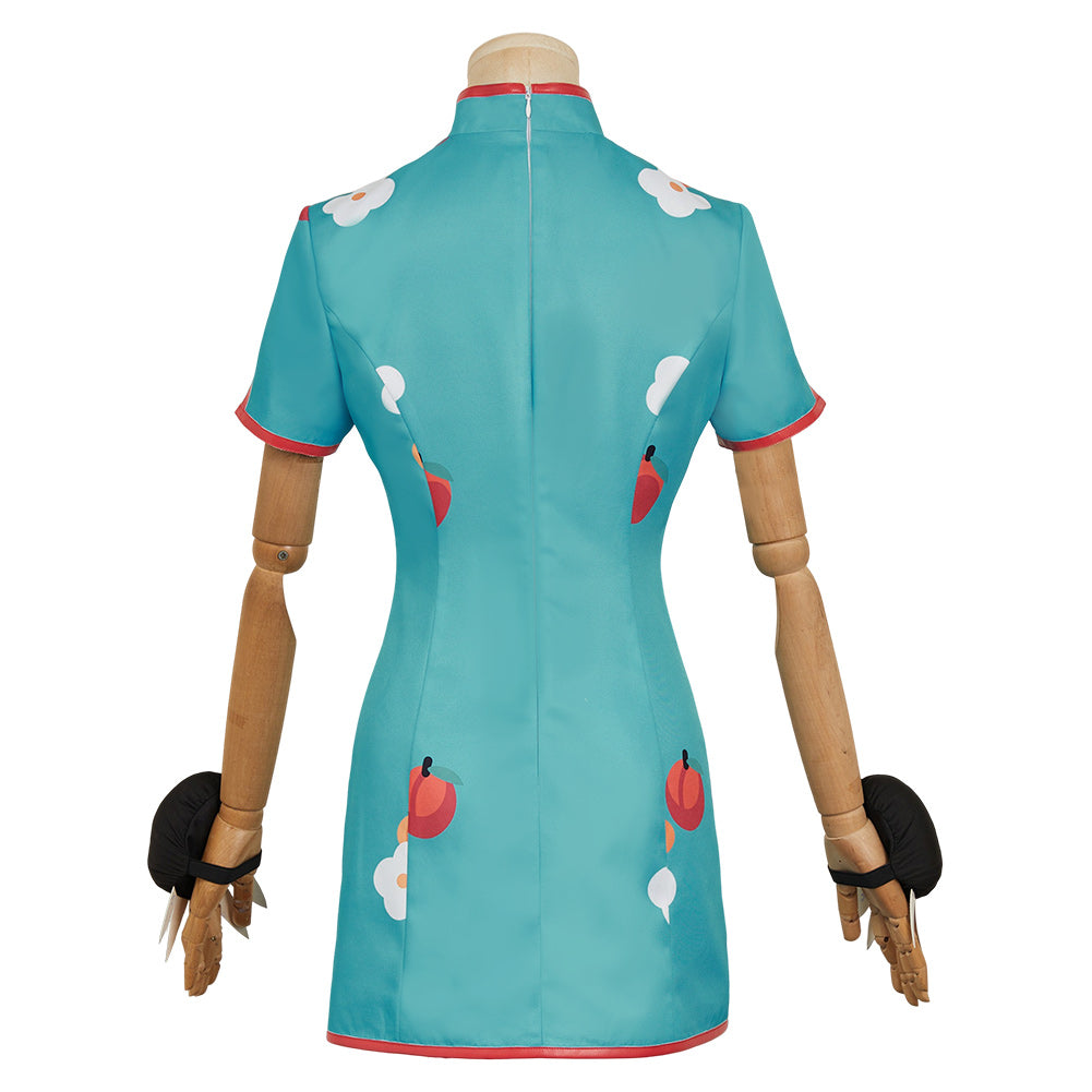 Jibaku Shōnen Hanako-Kun 2(2025) Yashiro Nene Cheongsam Court Bleu Cosplay Costume