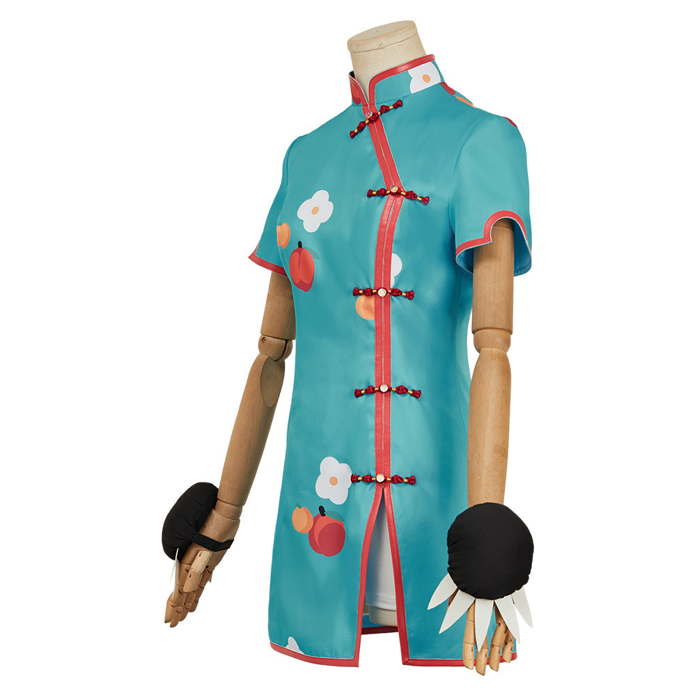 Jibaku Shōnen Hanako-Kun 2(2025) Yashiro Nene Cheongsam Court Bleu Cosplay Costume