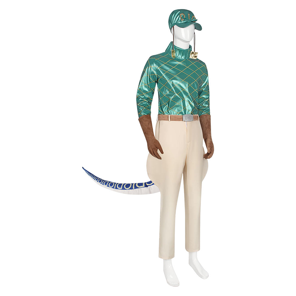 JJBA Diego Brando Tenue Bleue Cosplay Costume