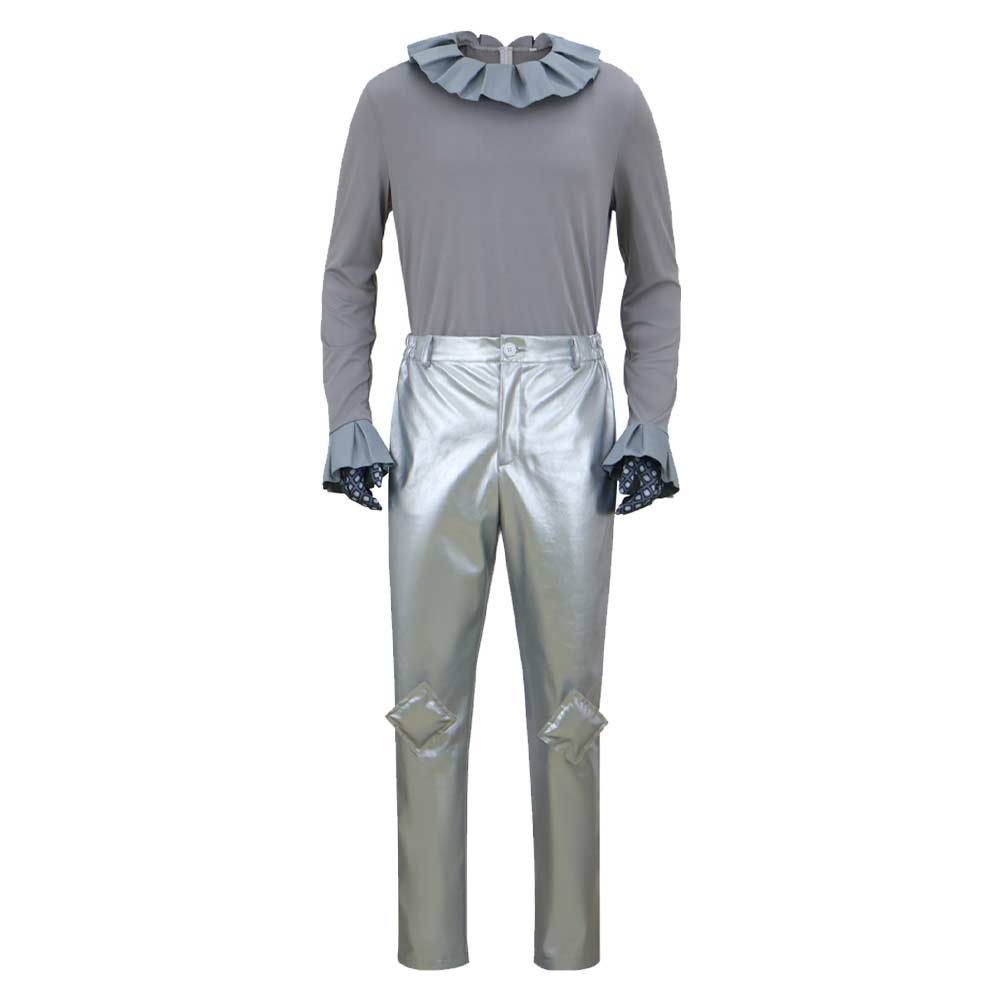 JJBA Funny Valentine Tenue Argentée Cosplay Costume