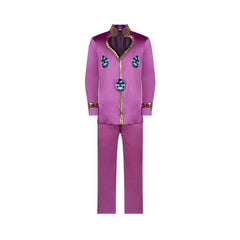 JJBA Giorno Giovanna Tenue Violette Cosplay Costume