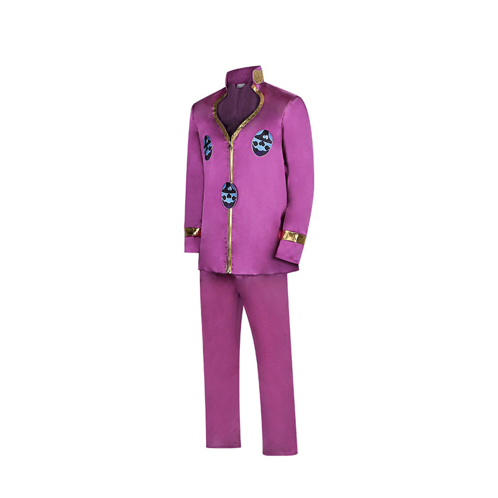 JJBA Giorno Giovanna Tenue Violette Cosplay Costume