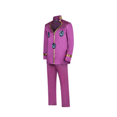JJBA Giorno Giovanna Tenue Violette Cosplay Costume