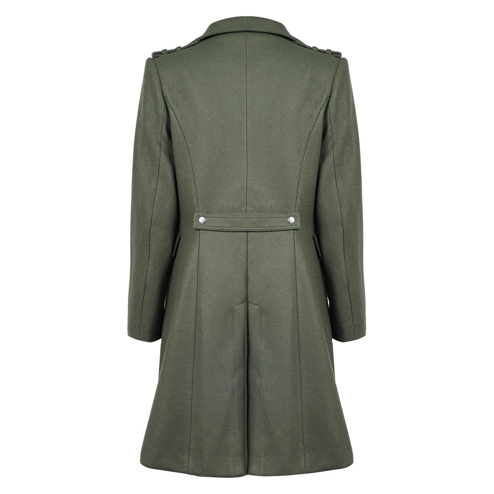 John Wick 5(2025) Rooney Manteau Vert Gris Cosplay Costume