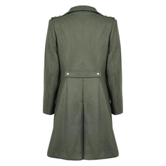 John Wick 5(2025) Rooney Manteau Vert Gris Cosplay Costume