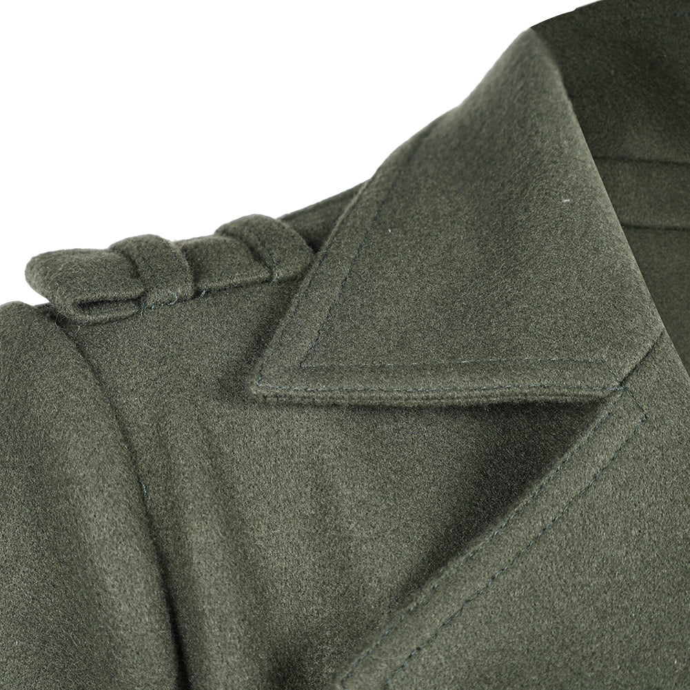 John Wick 5(2025) Rooney Manteau Vert Gris Cosplay Costume