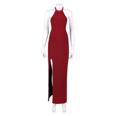 John Wick 5(2025) Rooney The Ballerina Robe Rouge Cosplay Costume