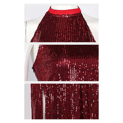 John Wick 5(2025) Rooney The Ballerina Robe Rouge Cosplay Costume Ver.2