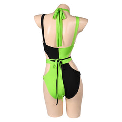 Kim Possible Shego Maillot de Bain Une Pièce Lingerie Cosplay Costume