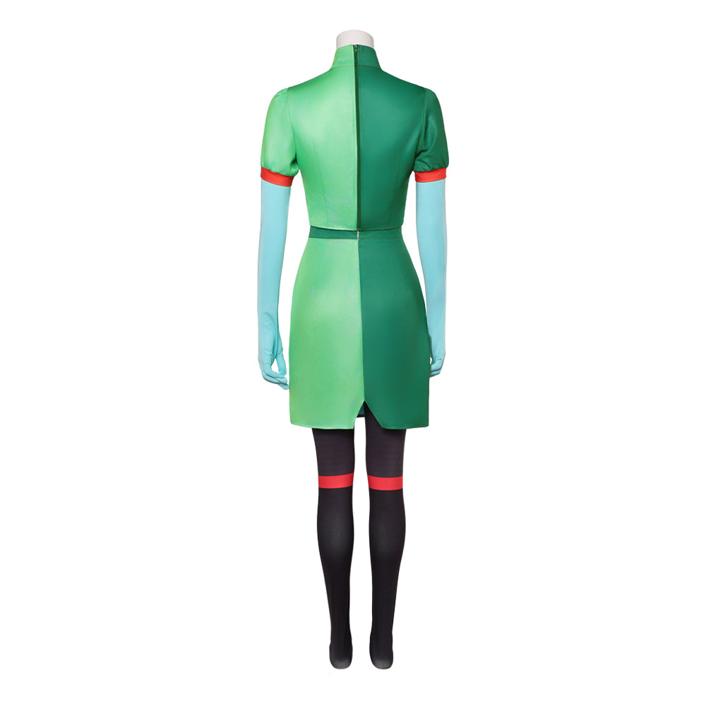 Knights of Guinevere(2025) Andi Tenue Verte Cosplay Costume