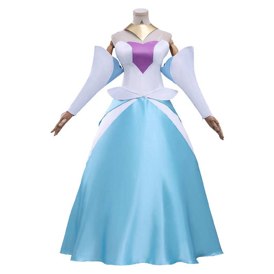Knights of Guinevere(2025) Guinevere Robe Bleu et Blanche Cosplay Costume Ver.2