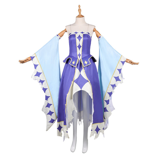 Knights of Guinevere(2025) Guinevere Robe Violette et Bleue Cosplay Costume