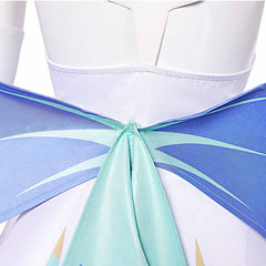 Knights of Guinevere(2025) Guinevere Tenue Blanche Imprimée Cosplay Costume