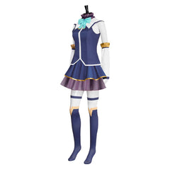 Konosuba: Sois Béni Monde Merveilleux! Aqua Tenue Bleue Cosplay Costume