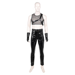 KPop Demon Hunters(2025) Abby Saja Tenue Noire Cosplay Costume