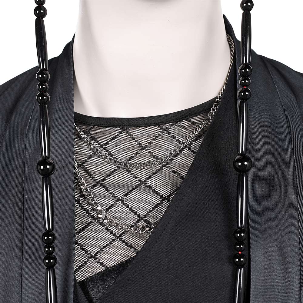 KPop Demon Hunters(2025) Abby Saja Tenue Noire Cosplay Costume