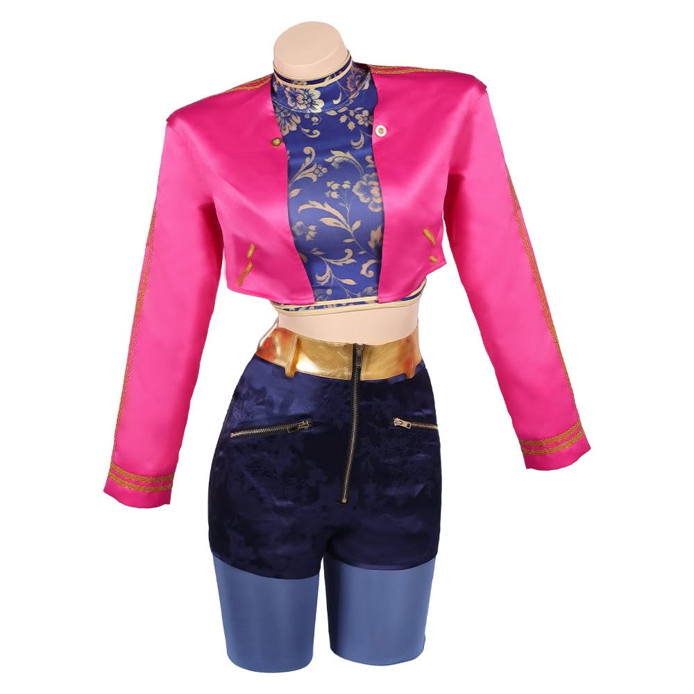 Kpop Demon Hunters(2025) Huntrix Rumi Zoey Tenue Cosplay Costume