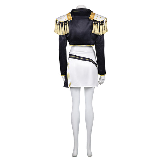 KPop Demon Hunters(2025) Mira Golden Costume de Scène Cosplay Costume