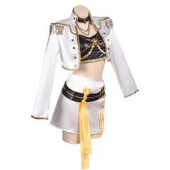 Kpop Demon Hunters(2025) Mira Tenue Blanche et Noire Cosplay Costume