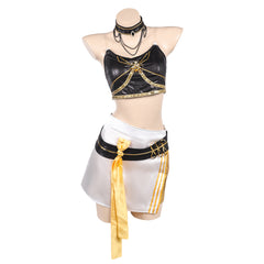 Kpop Demon Hunters(2025) Mira Tenue Blanche et Noire Cosplay Costume