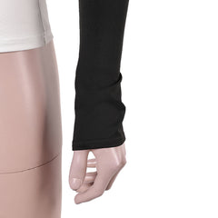 Kpop Demon Hunters(2025) Mystery Saja Gilet Violet Haut Blanc Cosplay Costume