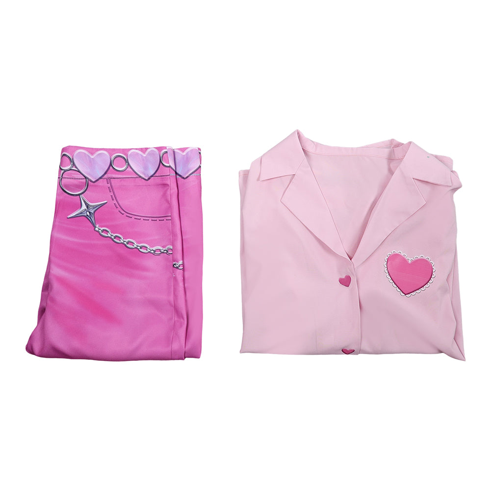 Kpop Demon Hunters(2025) Romance Saja Tenue Rose Cosplay Costume