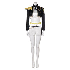 KPop Demon Hunters(2025) Rumi Golden Tenue Noire et Blanche Cosplay Costume