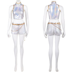 KPop Demon Hunters(2025) Rumi Tenue Blanche de Scène Cosplay Costume