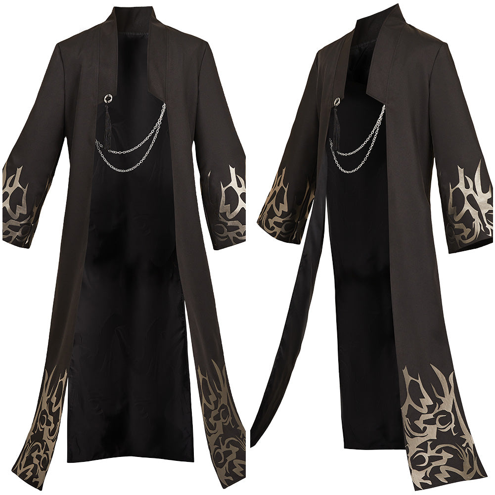 KPop Demon Hunters(2025) Saja Boys Jinu Veste Noire Cosplay Costume