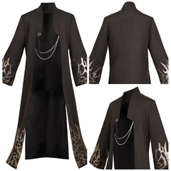 KPop Demon Hunters(2025) Saja Boys Jinu Veste Noire Cosplay Costume