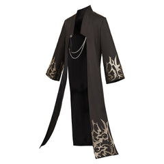 KPop Demon Hunters(2025) Saja Boys Jinu Veste Noire Cosplay Costume