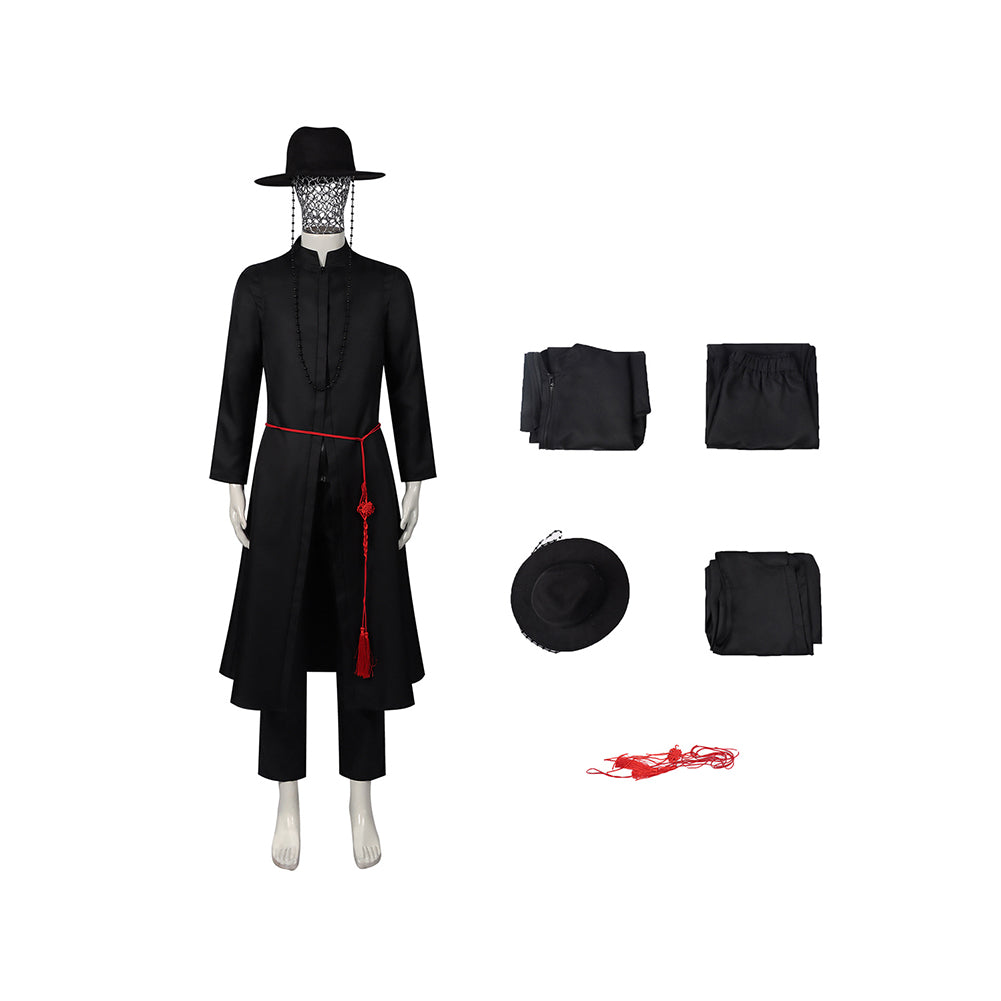 KPop Demon Hunters(2025) The Saja Boys Tenue Noire Cosplay Costume