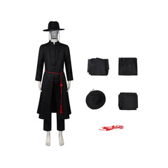 KPop Demon Hunters(2025) The Saja Boys Tenue Noire Cosplay Costume