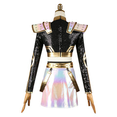 KPop Demon Hunters Huntrix Rumi Zoey Rumi Tenue Noire Cosplay Costume