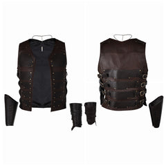 Kraven Le Chasseur Kraven Gilet Noir Cosplay Costume