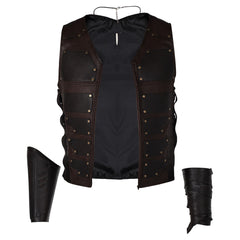 Kraven Le Chasseur Kraven Gilet Noir Cosplay Costume