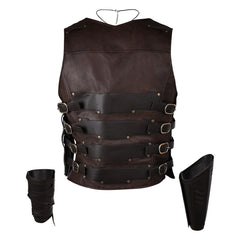 Kraven Le Chasseur Kraven Gilet Noir Cosplay Costume