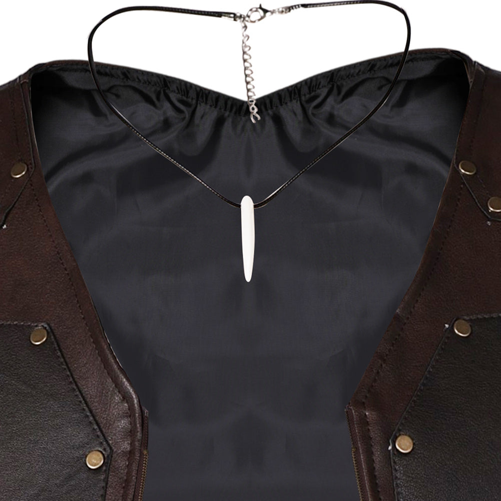 Kraven Le Chasseur Kraven Gilet Noir Cosplay Costume