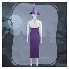  Kuzco, l'Empereur Mégalo Yzma Robe Violette Cosplay Costume