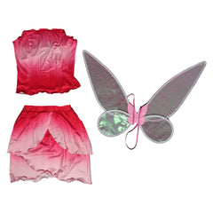 La Fée Clochette Rosélia Tenue Rose Cosplay Costume