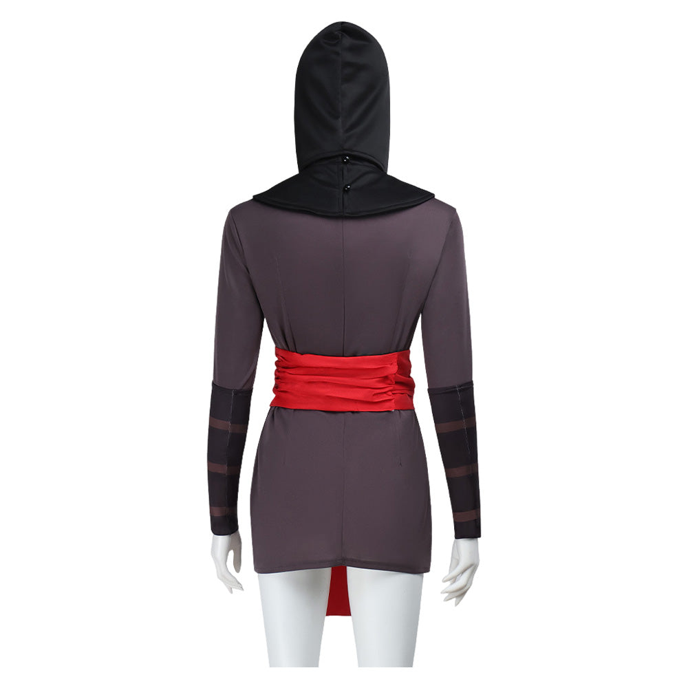 La Guerre des Étoiles Les Sœurs de La Nuit Asajj Ventress Cosplay Costume